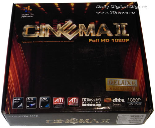  Foxconn Cinema II Deluxe упаковка 