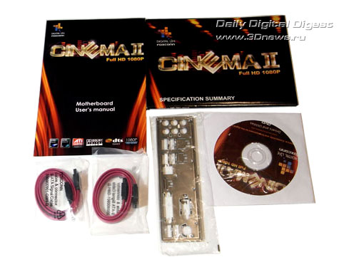  Foxconn Cinema II Deluxe комплектация 1 