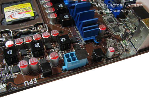  ASUS P7H55-M Pro разъем питания 