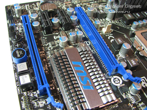  MSI H57M-ED65 слоты 