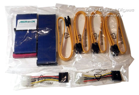  ASRock P55 Deluxe3 комплектация 2 