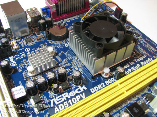  ASRock AD510PV доп. разъем 