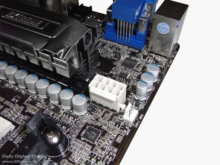 ASRock A75 Extreme6 разъем питания 