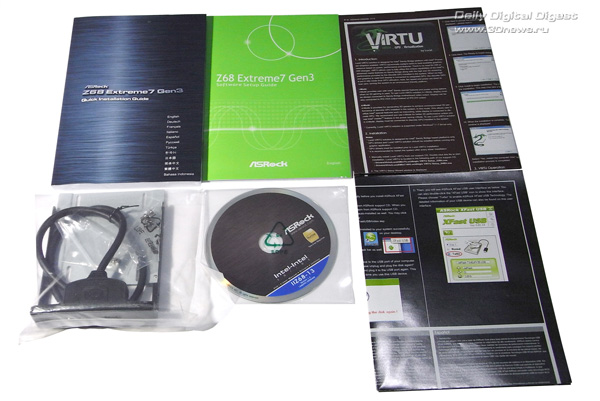  ASRock Z68 Extreme7 комплектация 