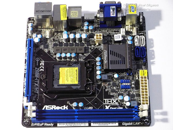  ASRock Z68M-ITX/HT плата 