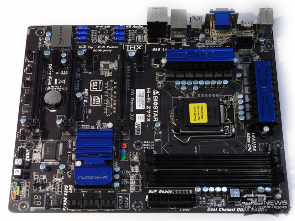  Biostar Hi-Fi Z77X  плата 