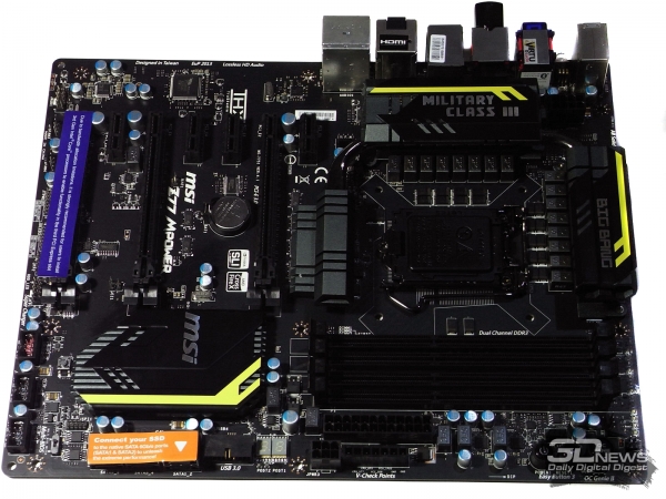  MSI Z77 MPower плата 