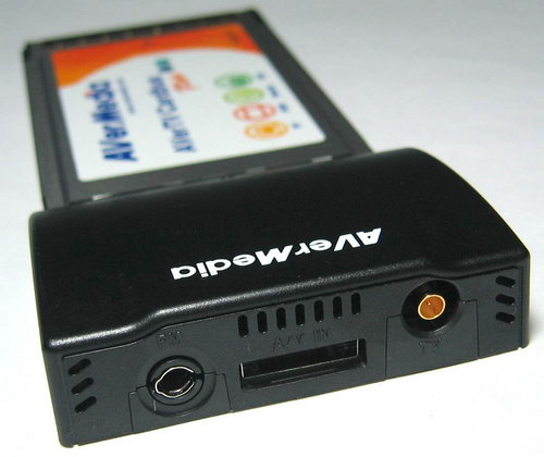  PCMCIA TV тюнер AverTV CardBus Plus 